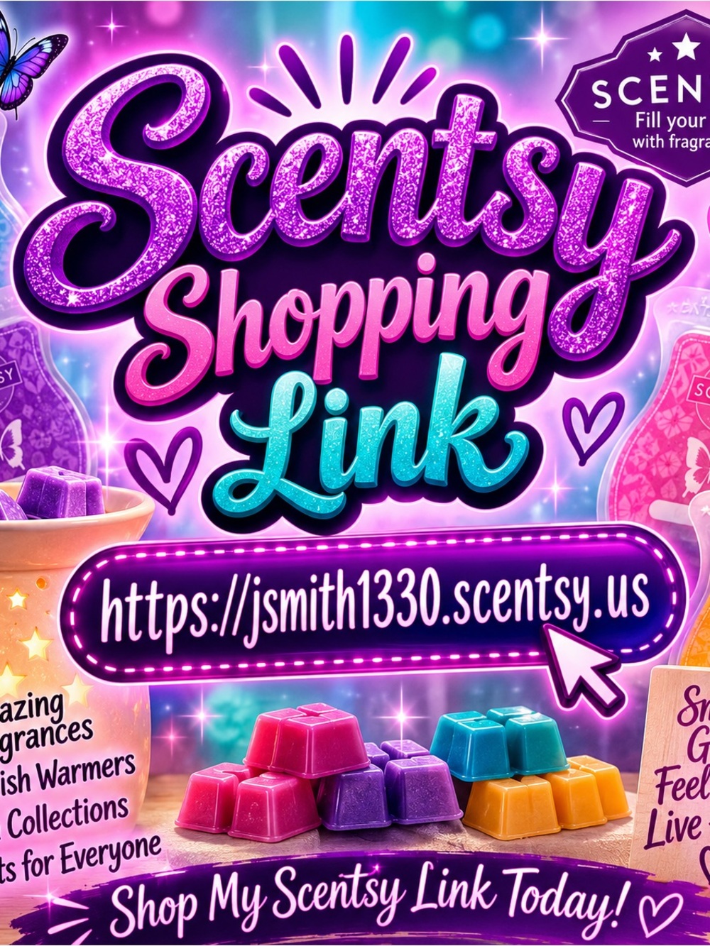 Scentsy Shopping Link!🤗🛍️
